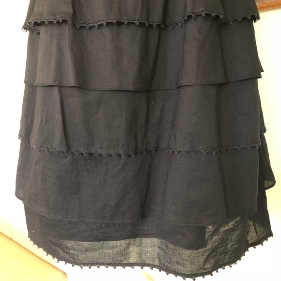 Anthropologie Maeve Teresina tiered voile dress 6 - Picture 3 of 7